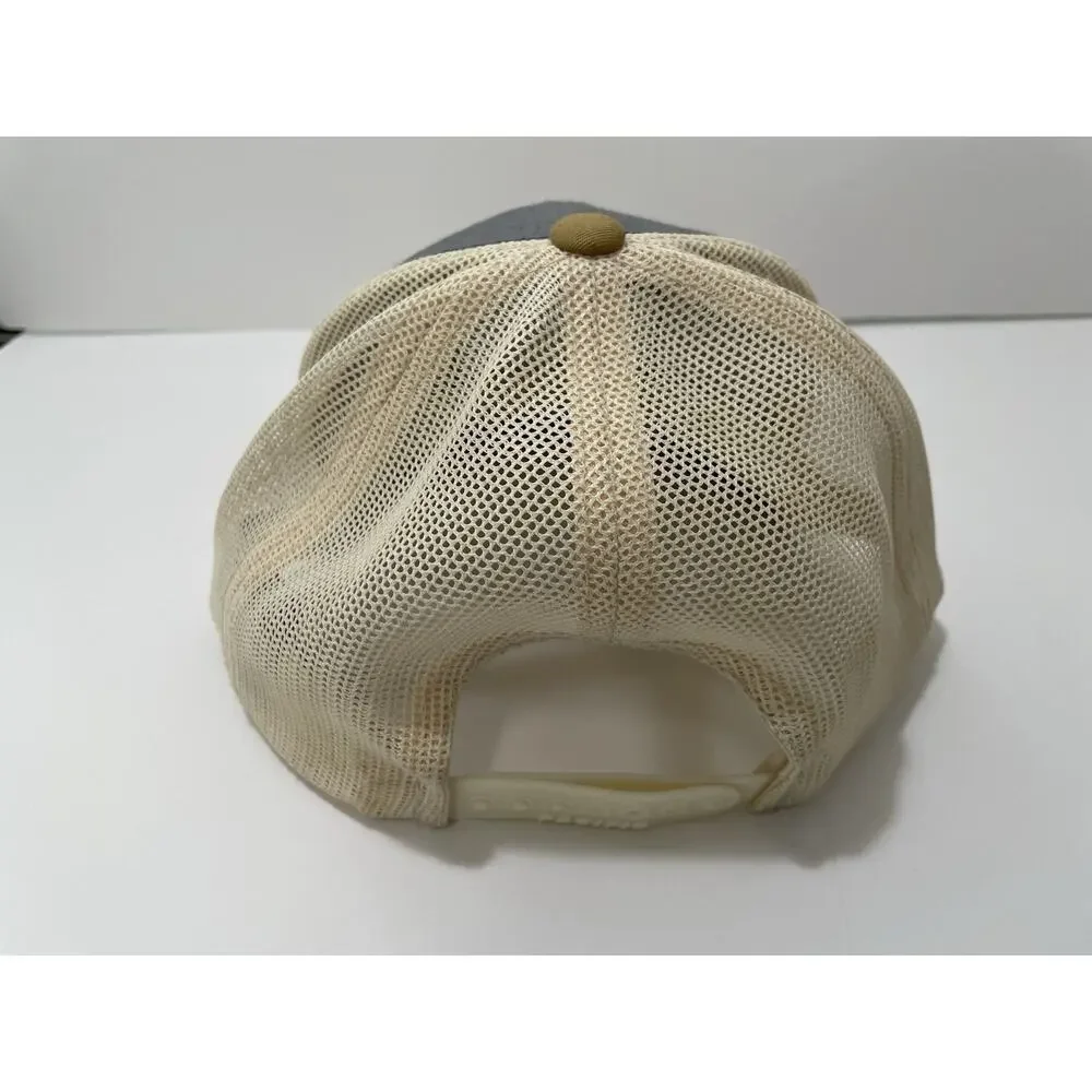 Cubby's Sports Bar & Grill Brookings SD Trucker Hat Cap Mesh Snapback Grey Tan